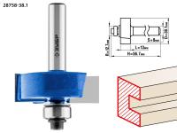 Фреза кр.калевочная D=38,1 L=13, S=8 (28758-38.1)